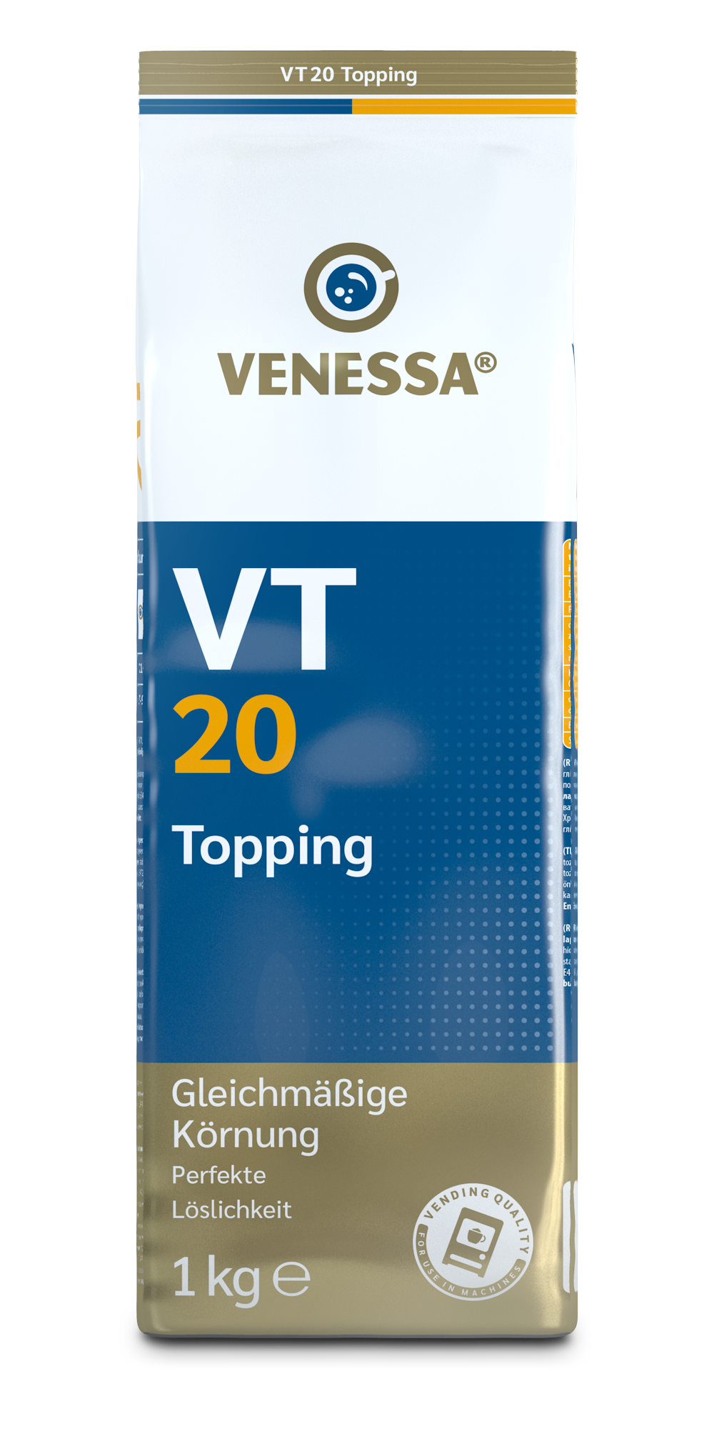 VENESSA VT 20 Topping Milchpulver Vending 10x 1kg 