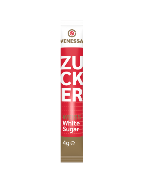 VENESSA Zuckersticks Portionzucker Zucker weiß 1000x4g